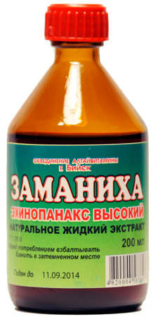 ЗАМАНИХИ НАСТОЙКА