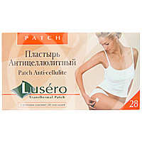 Пластырь lusero антицеллюлитный, 28 шт